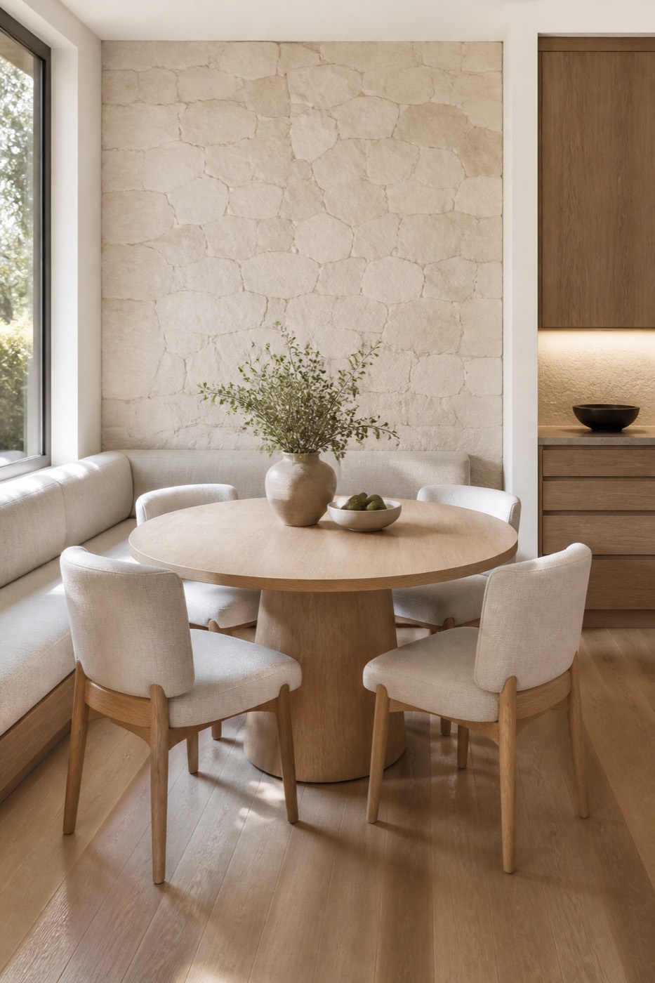 Breakfast dining nook