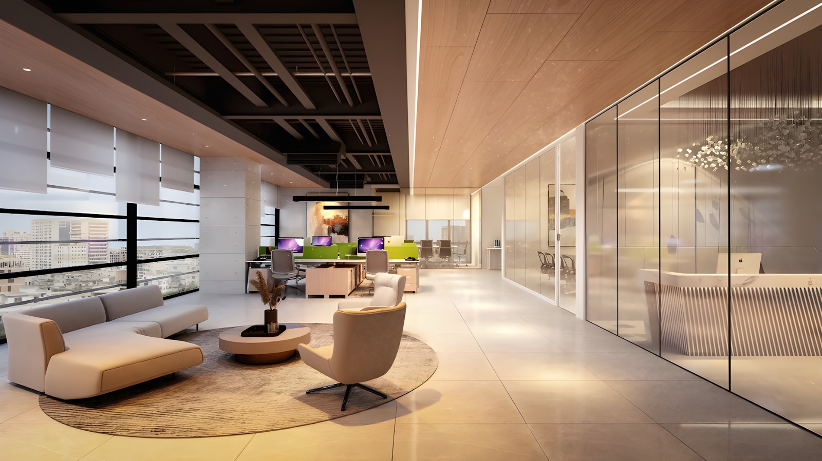 Modern custom office furniture